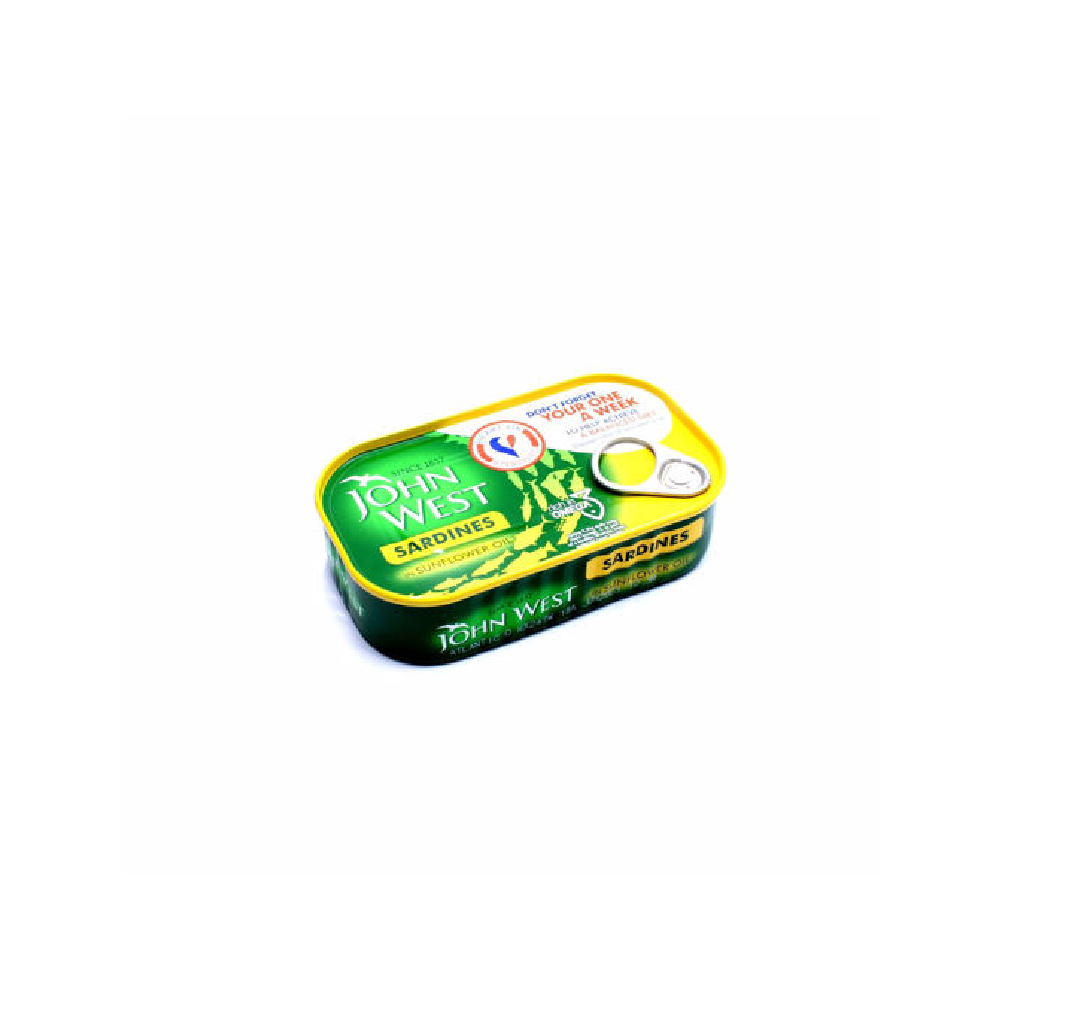 John West Sardines (In Sunflower 120g)