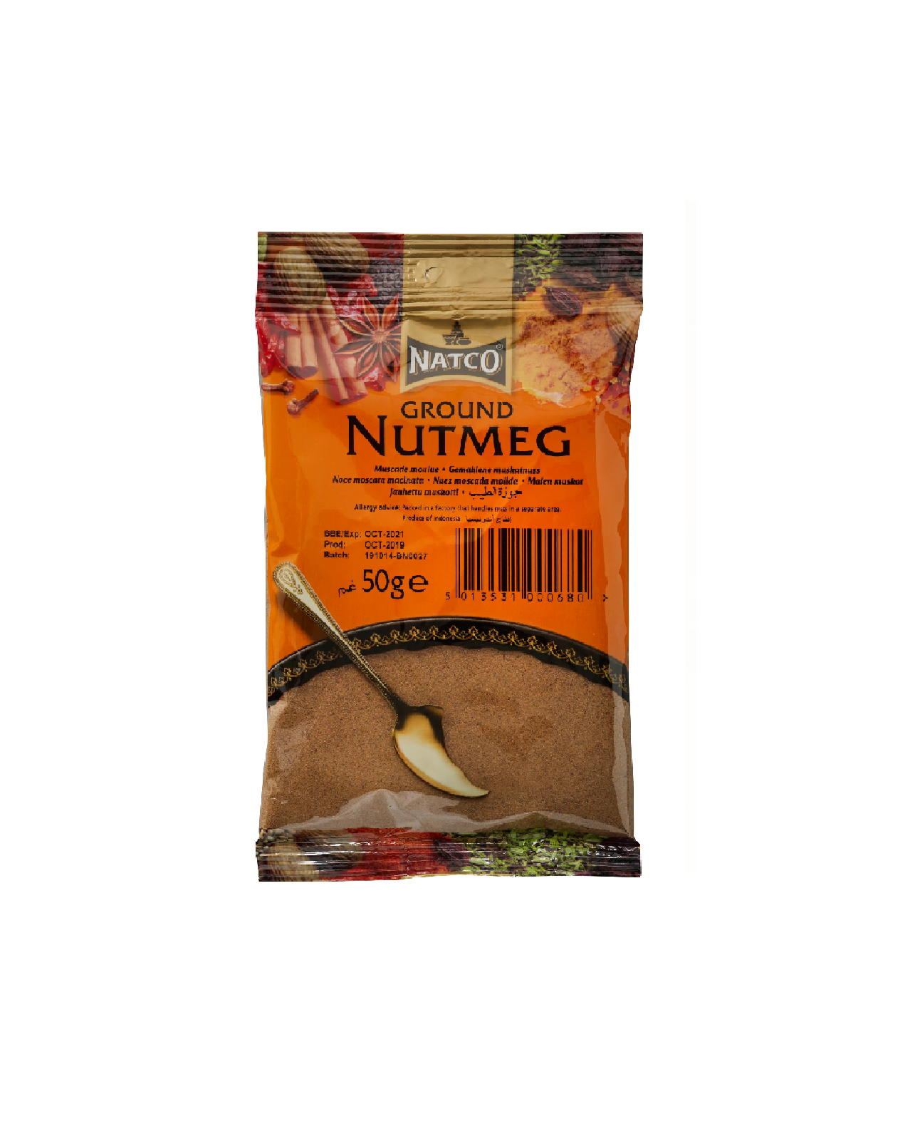 Natco Ground Nutmeg 50g