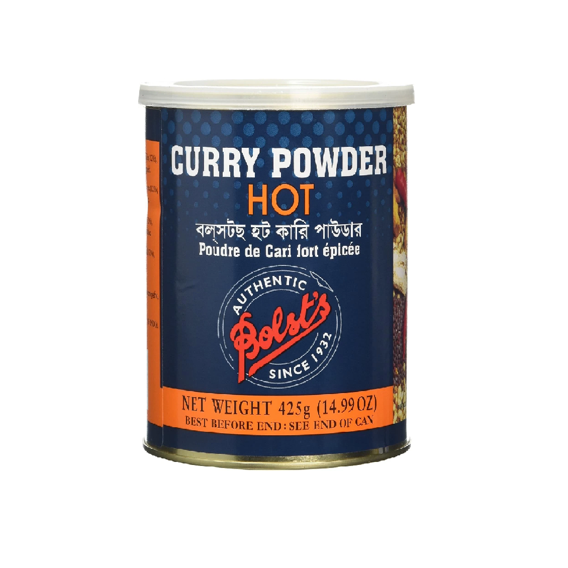 Bolst’s Curry Powder Hot 425g