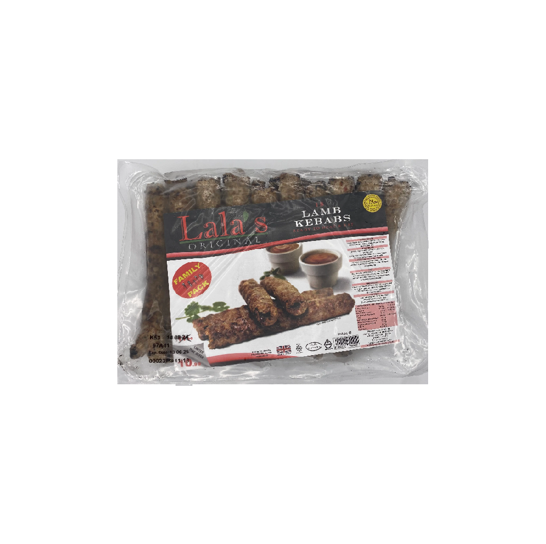 LALA’S Lamb Sheekh Kebab (18pc)