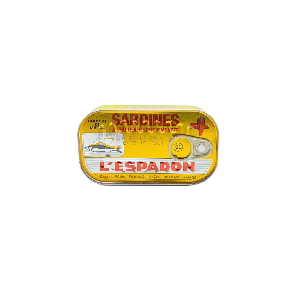 Lespadon Sardines (Vegetable 120g)