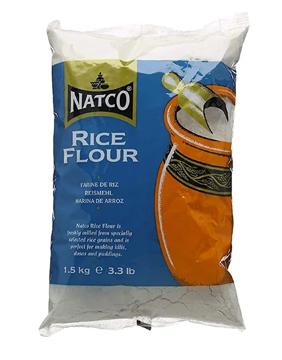 Natco Rice Flour 1.5 kg (2 pack)
