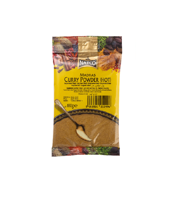 Natco Madras Curry Powder Hot 100g