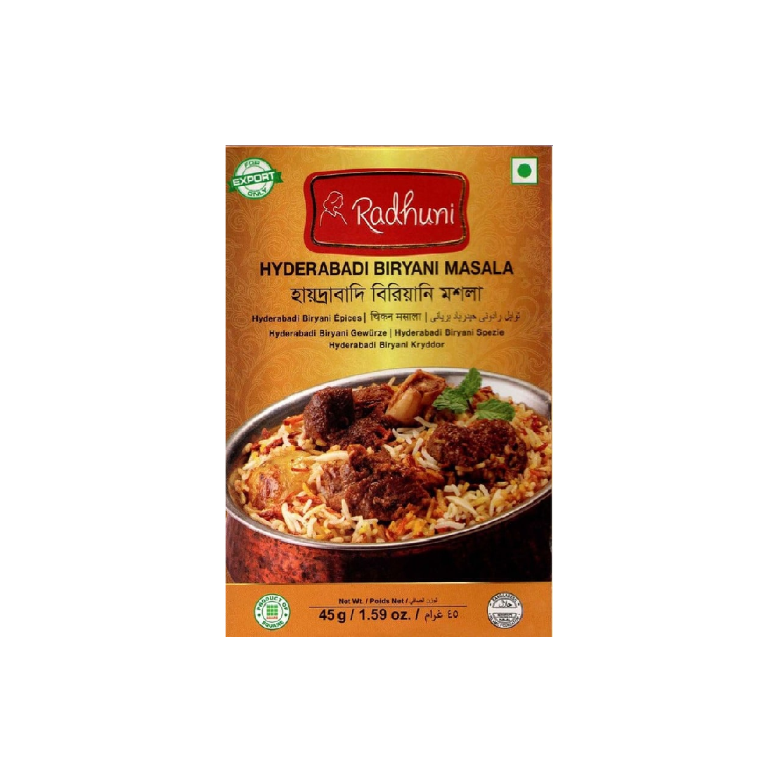 Radhuni Hyderabadi Biriyani Masala (45g)