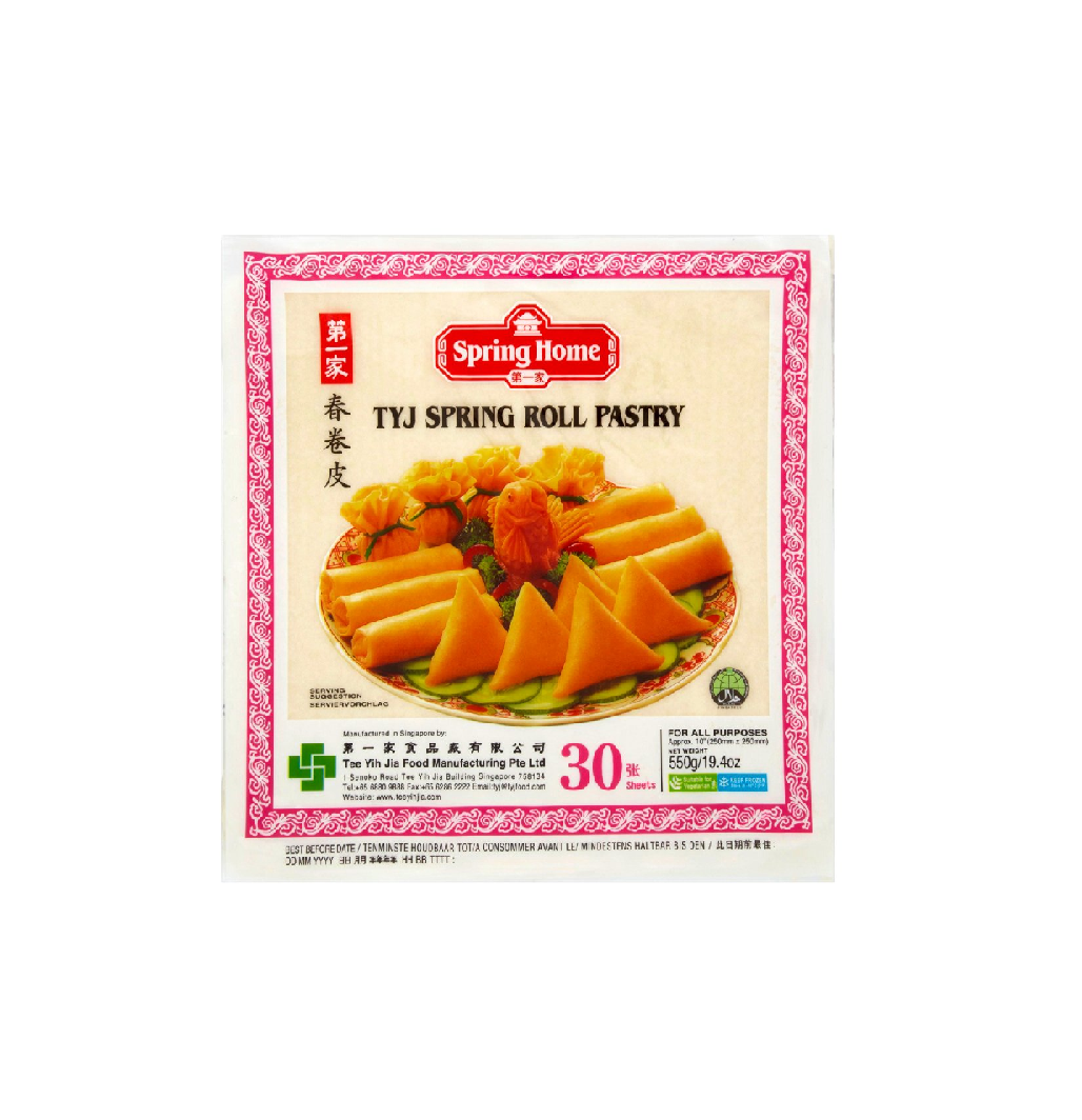 TYJ Samosa Pad (Spring roll pastry 30 pack)