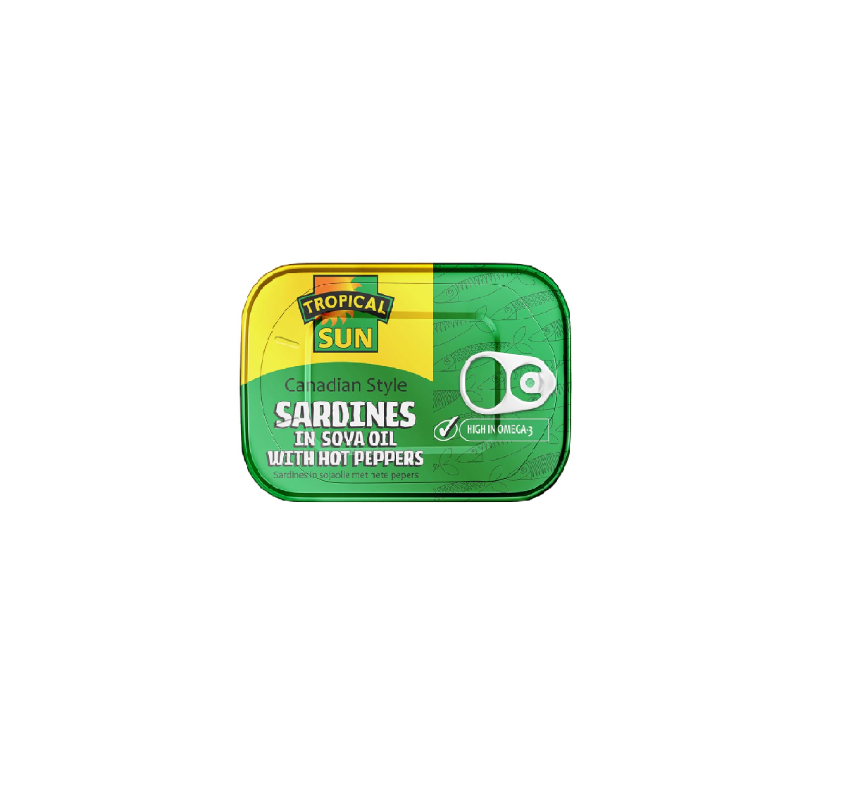 Tropical Sun Sardines (In Soya Oil & Hot Pepper 106g)