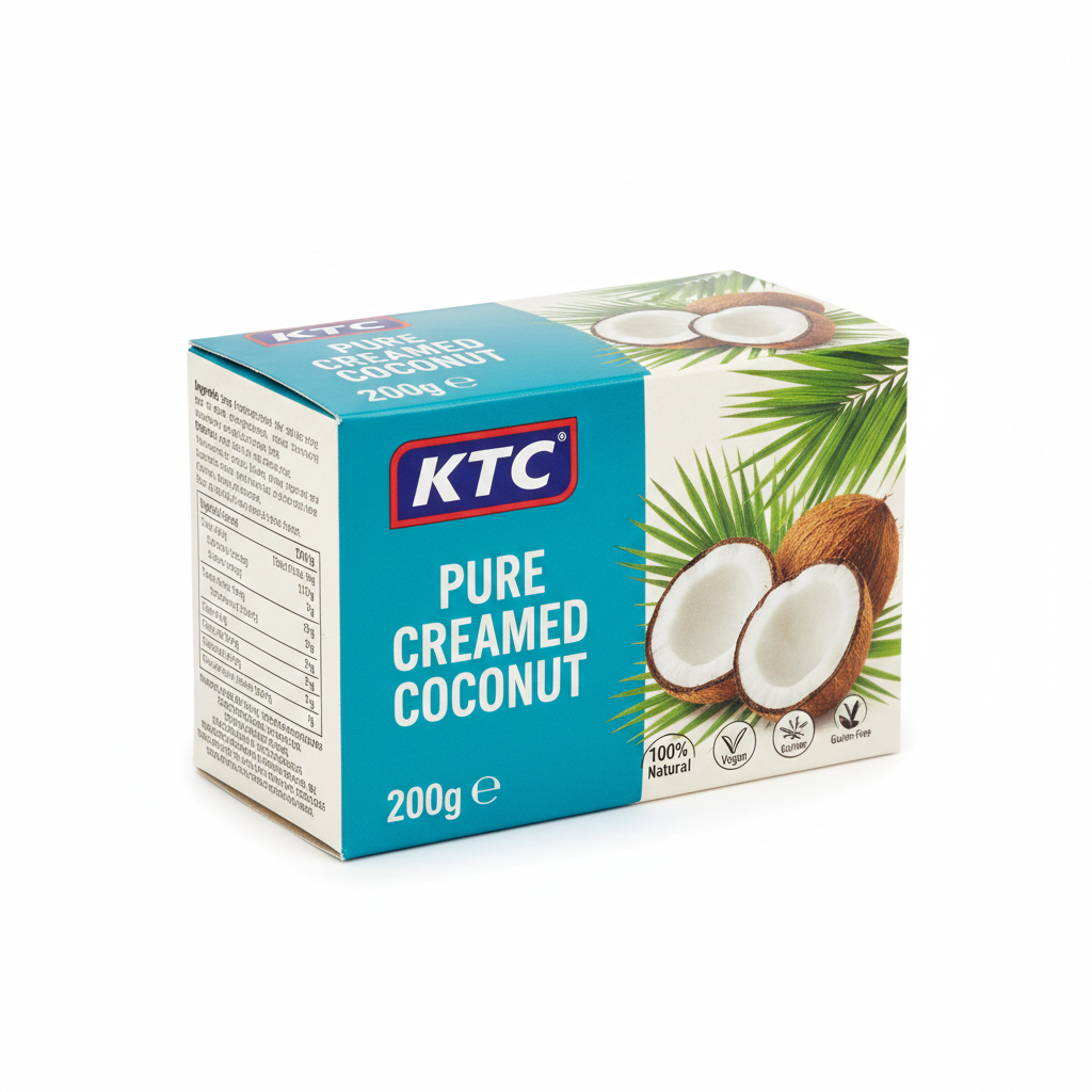 KTC Pure Creamed coconut 200g