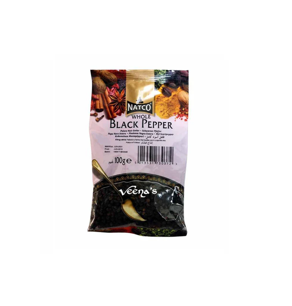 Natco Whole Black Pepper 100g