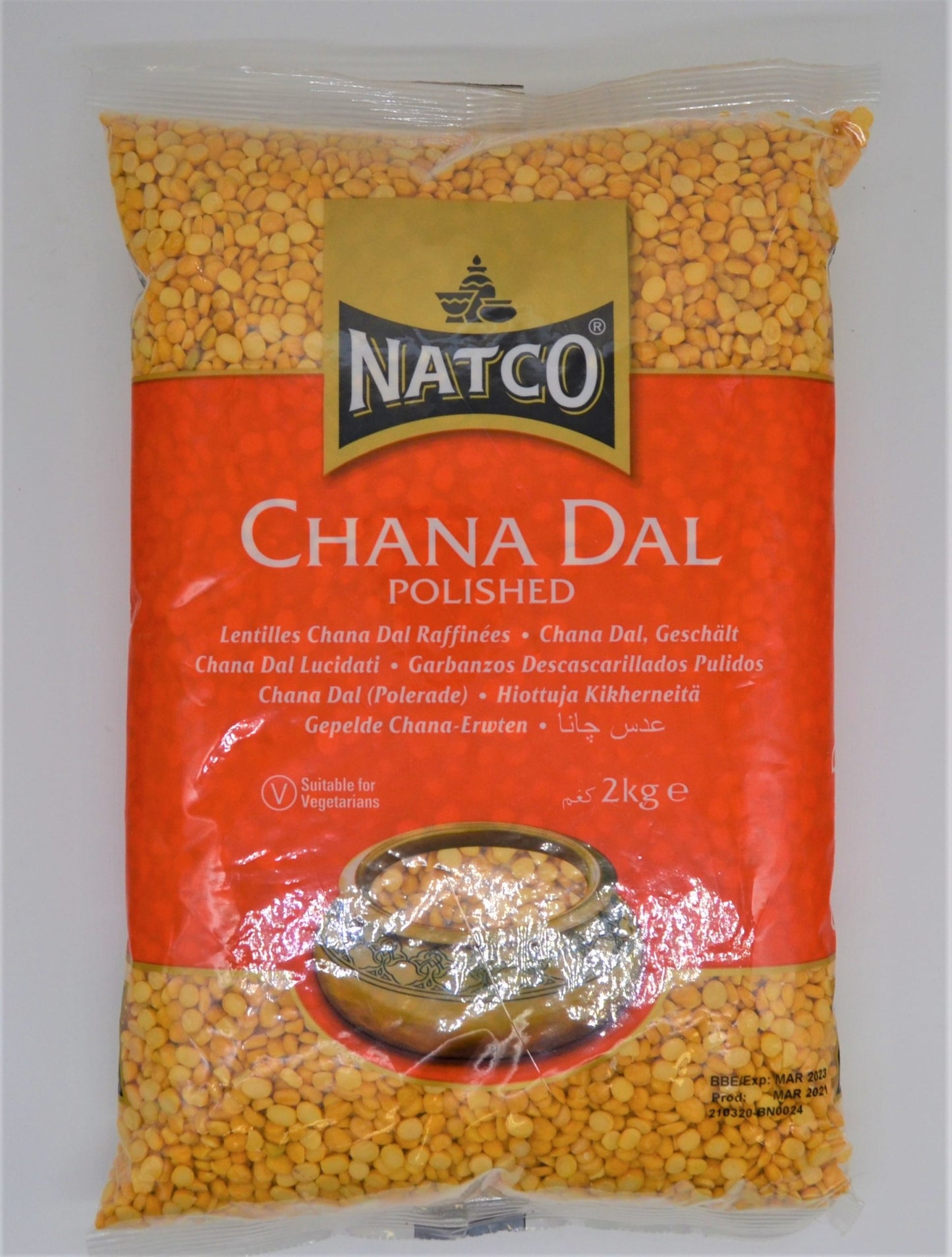 Natco Chana Dall 2kg