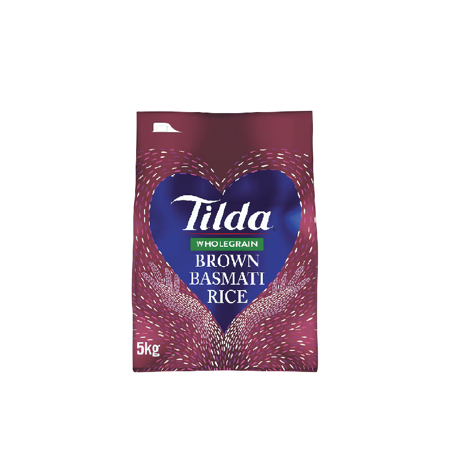 Tilda Brown Basmati rice (gluten free) 5kg